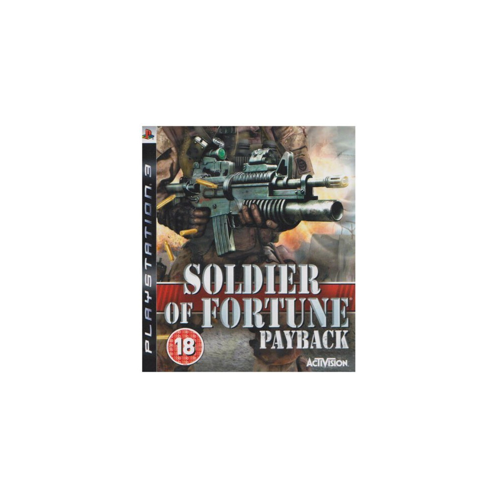 Soldier Of Fortune: Payback (Ps3) 5030917050589