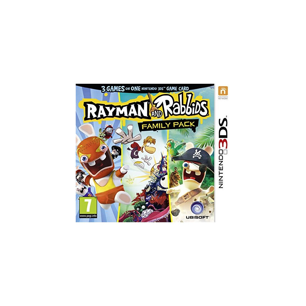Rayman And Rabbids Family Pack (Nintendo 3Ds) 3307215800034