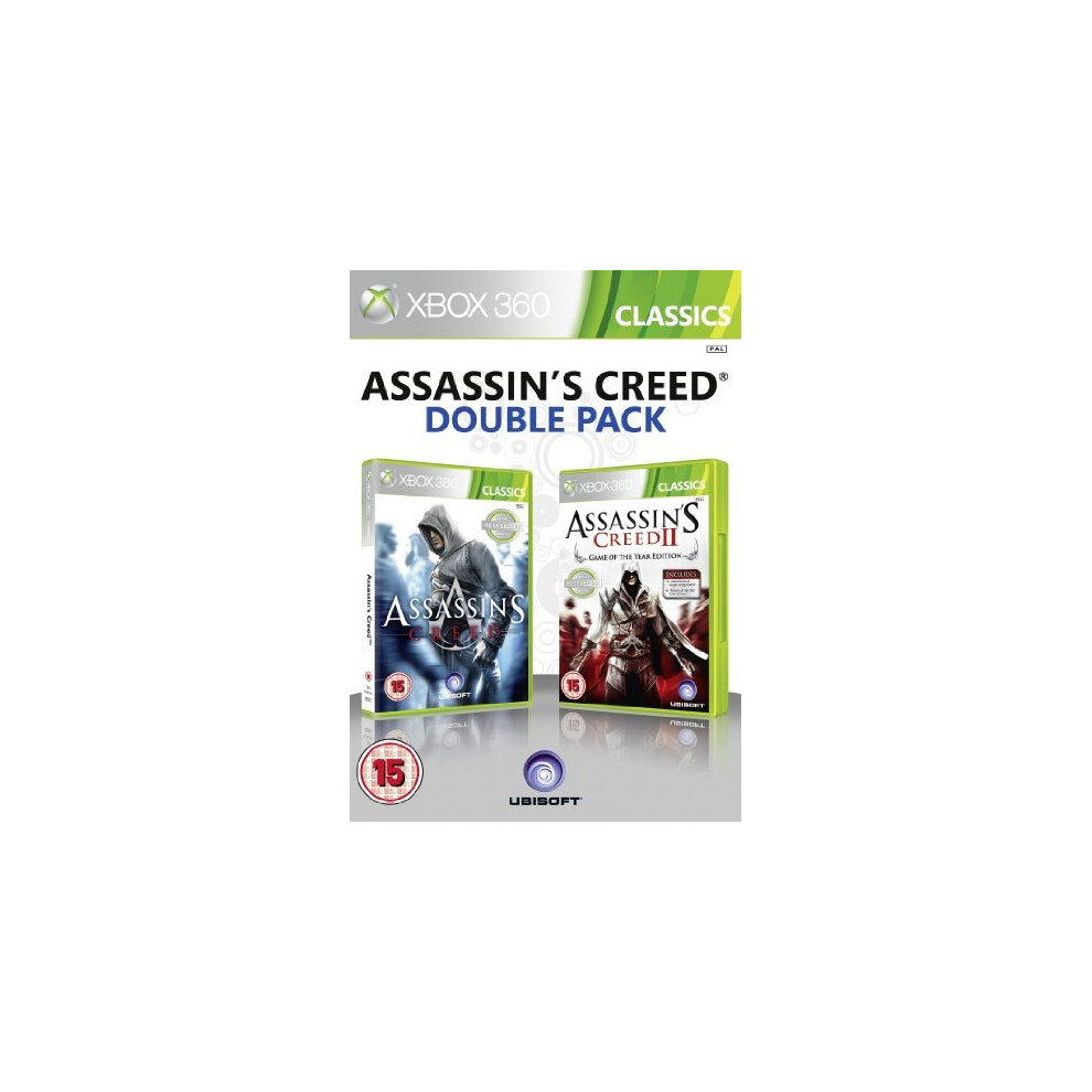 Assassin's Creed 1 & 2 - Ubisoft Double Pack (Xbox 360) 3307215624470