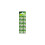 GPBM Karte mit 10 LR54 Alkaline-Batterien 1