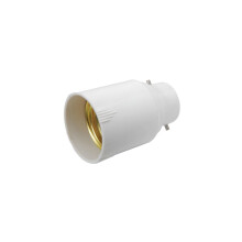 Lamp Socket Converter B22 to E27 - Bayonet Cap to Edison Screw Adapter