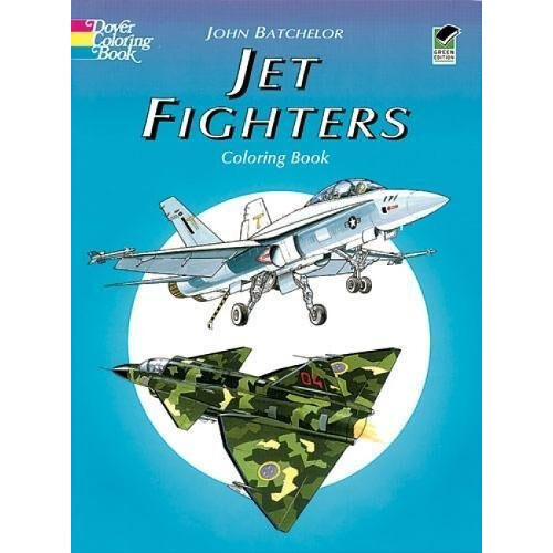 Jet Fighters Coloring Book (Dover History Coloring Book)
