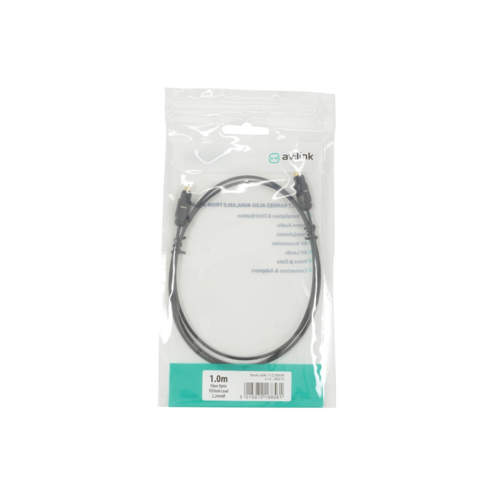 Fibre Optic Toslink Leads 5015972168561