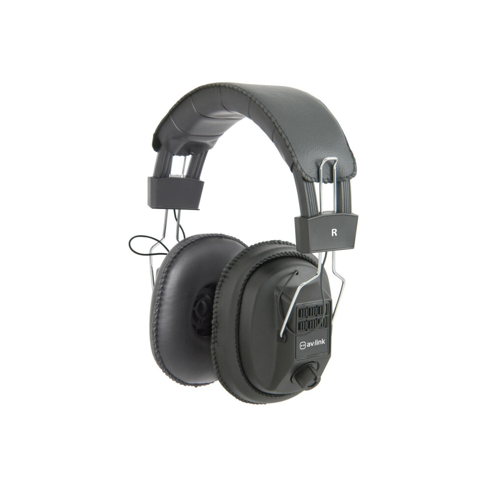 Mono/Stereo Headphones With Volume Control 5015972016244