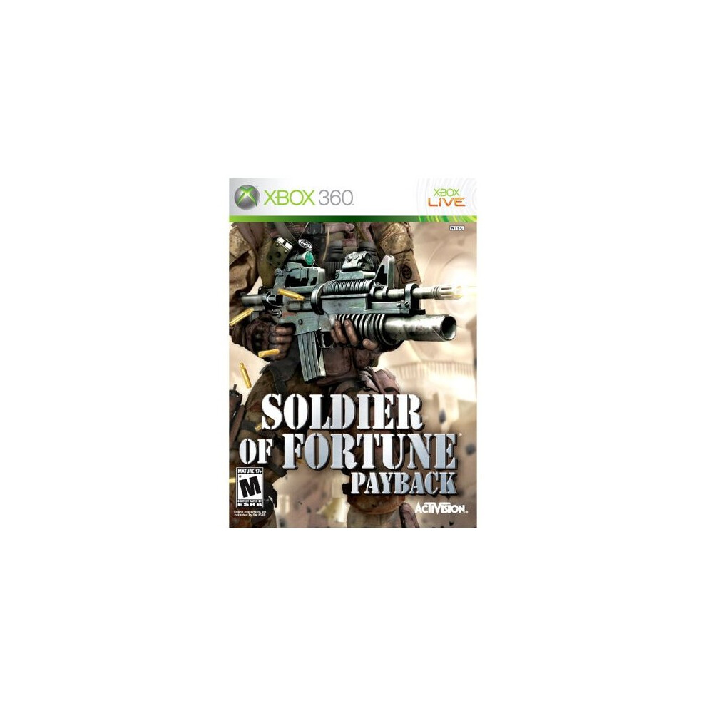 Soldier Of Fortune - Soldier Of Fortune: Payback (Xbox 360) 5030917050657