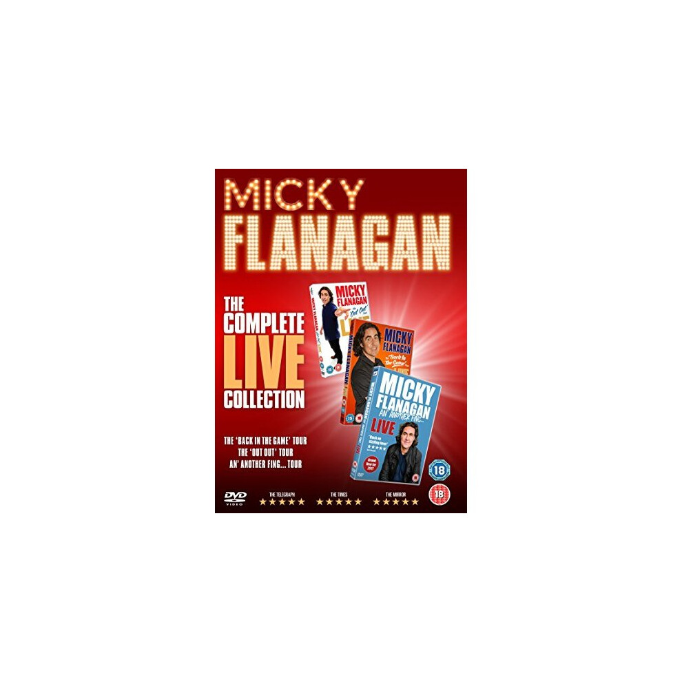 Micky Flanagan The Complete Live Collection (2017) (DVD)