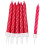 Pink Giitter Candles with Holders - /10 1