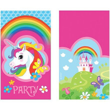 Unicorn Folded Invitations