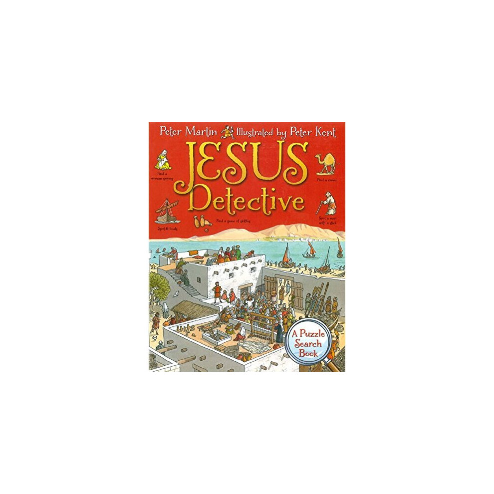 Jesus Detective: A Puzzle Search Book Size 17