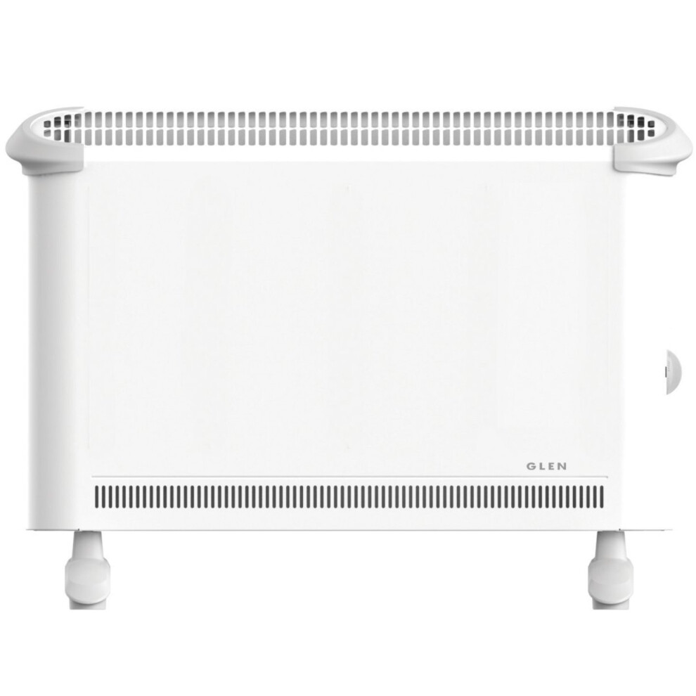 GLEN 2KW COMPACT CONVECTOR HEATER WITH THERMOSTAT