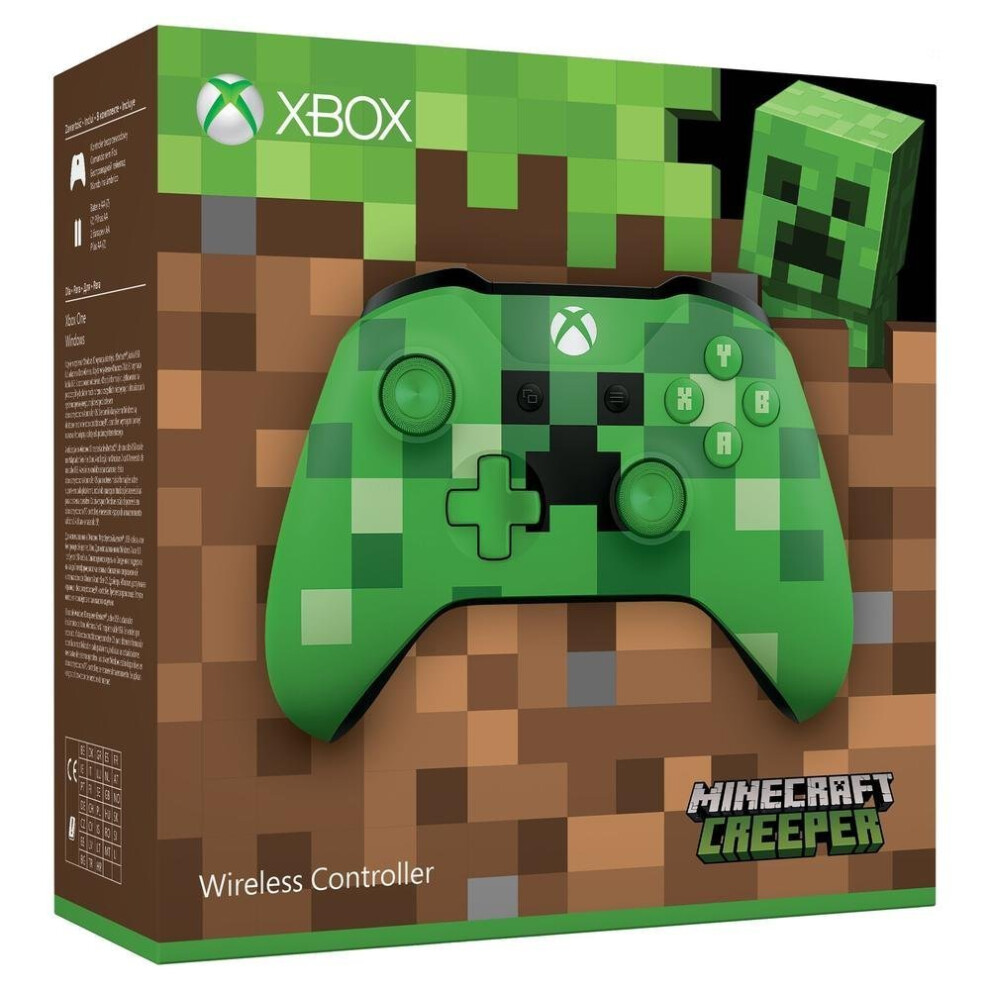 Xbox Official One Minecraft Creeper Wireless Controller