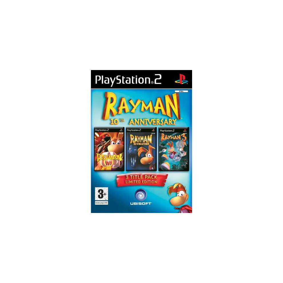 Rayman 10Th Anniversary - Rayman 10Th Anniversary Compilation Pack (Ps2) 3307210203526