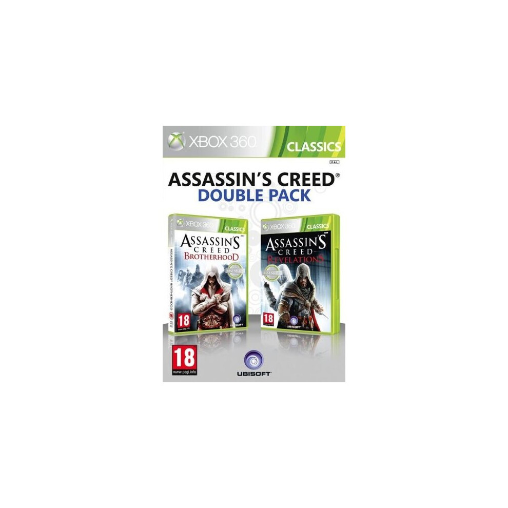 Assassin's Creed Brotherhood And Assassin's Creed Revelations Double Pack (Xbox 360) 3307215689271
