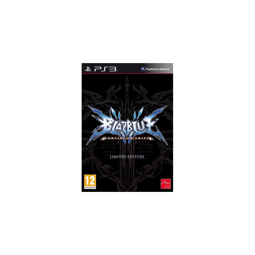 Blazblue: Continuum Shift - Limited Edition (Ps3) 4510772105583