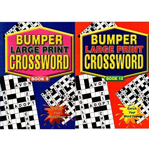Bumper Large Print Crossword - 2 Book Set
