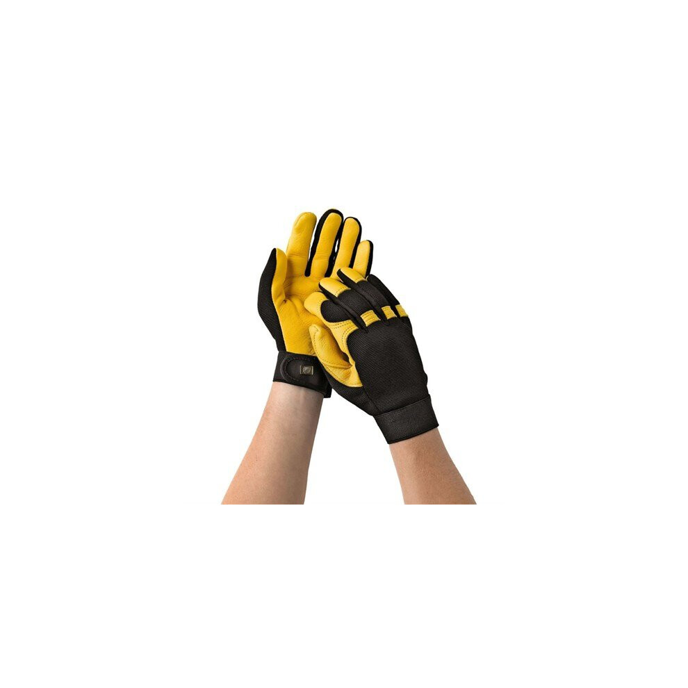 Gold Leaf Soft Touch Gloves Mens