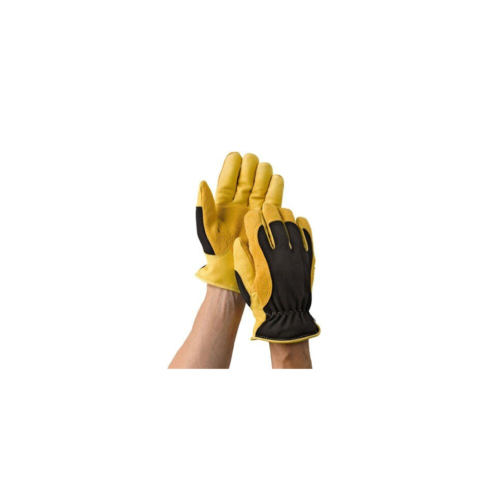 Gold Leaf Winter Touch Gloves Mens