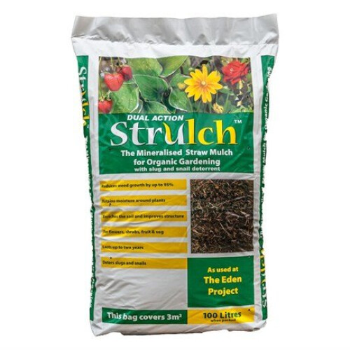 Strulch Organic Wheat Straw Mulch 100L on OnBuy