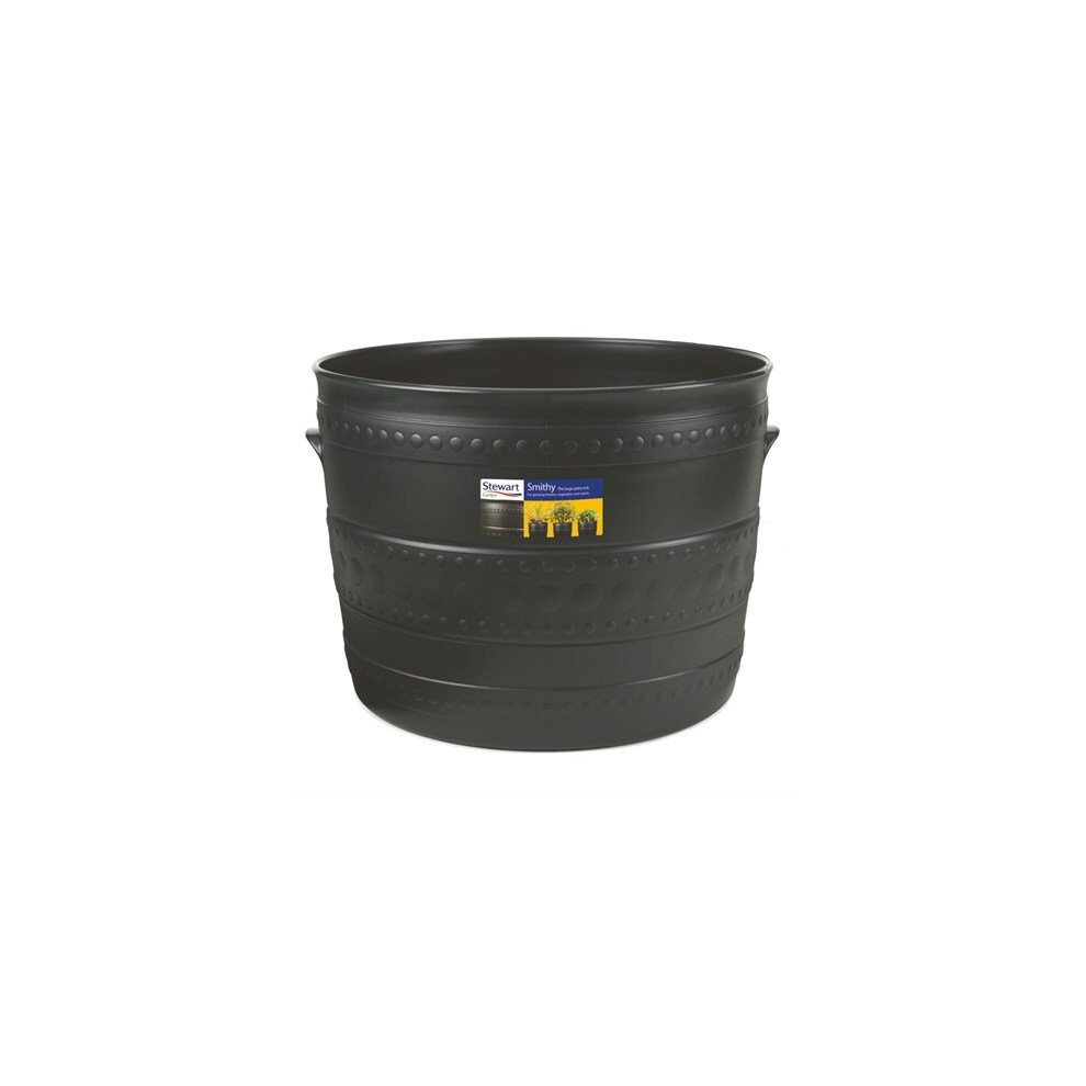 Stewart Garden Patio Tub - 50cm - Gun Metal (2559036)