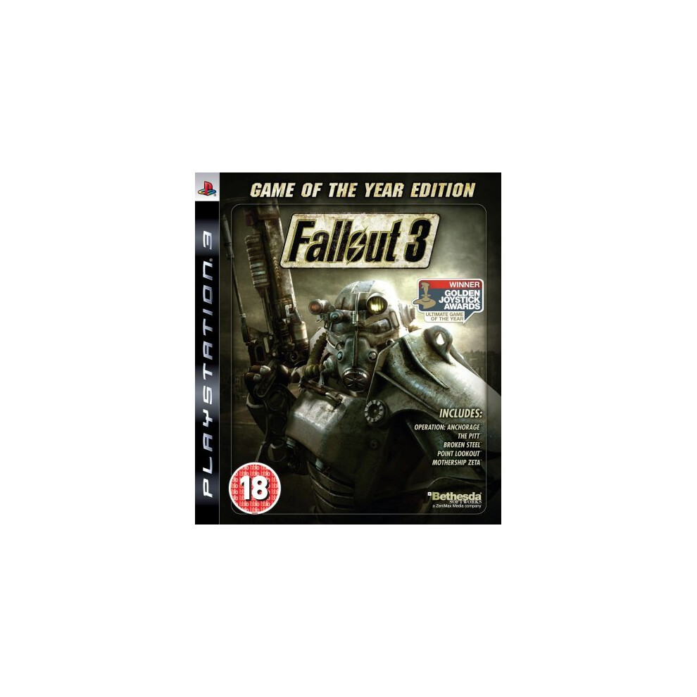 Fallout 3 - Game Of The Year Edition (Ps3) 093155121812