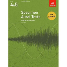 Specimen Aural Tests, Grades 4 & 5: new edition from 2011 (Specimen Aural Tests (ABRSM))