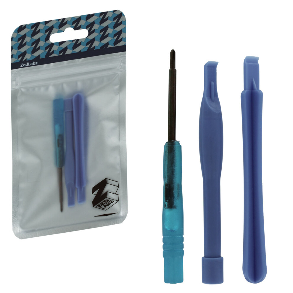 Zedlabz Philips #00 Cross Head Screwdriver & Opening Tool Set For Sony Ps4, Ps3 & Ps2 Controllers 5056026401395