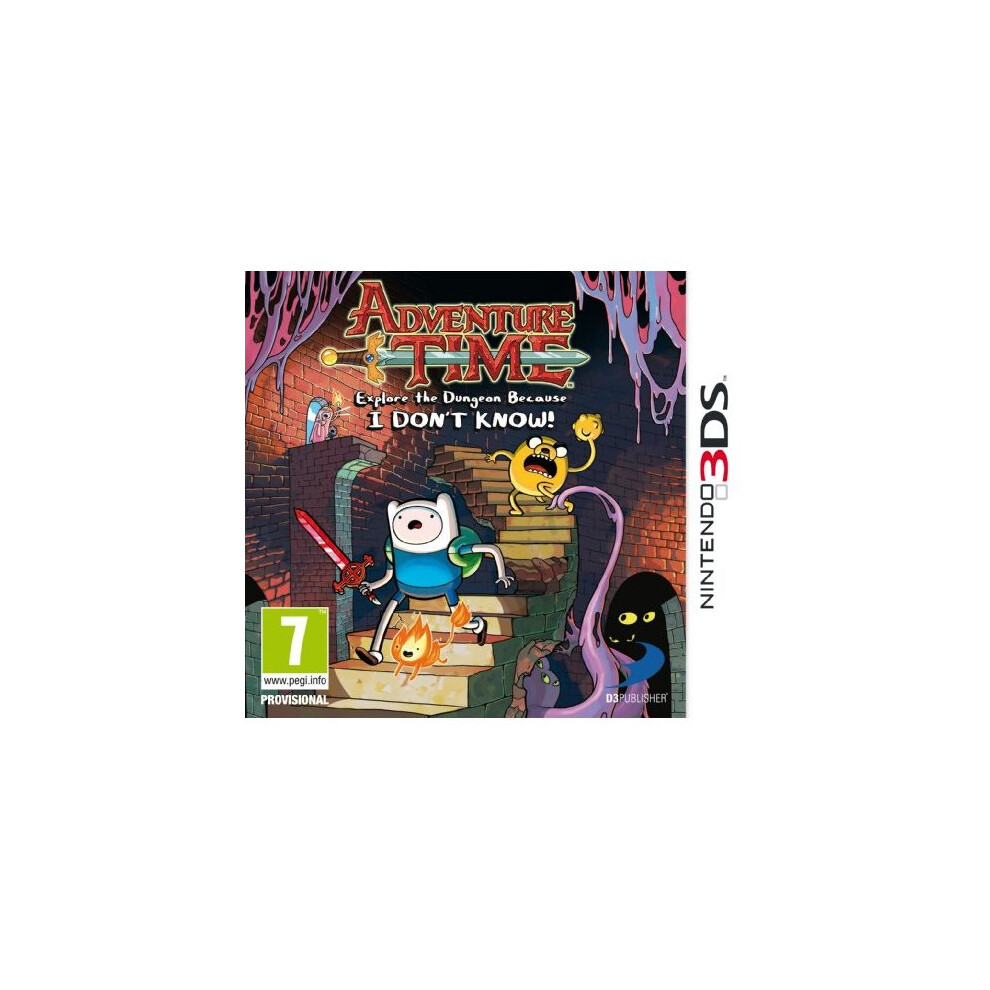 Adventure Time: Explore The Dungeon Because I Don't Know (Nintendo 3Ds) 3391891973205