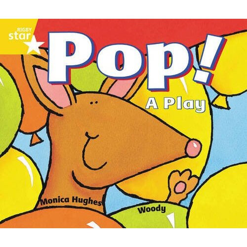 Rigby Star Guided 1 Yellow Level: Pop! A Play Pupil Book (single)