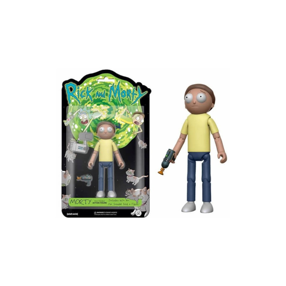 Rick and Morty Morty 5-Inch Articulated Action Figure