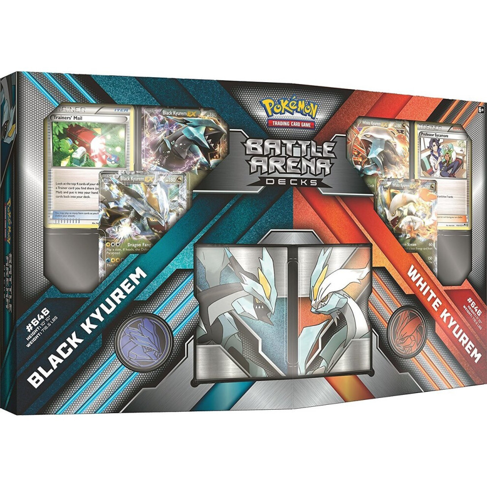 Pokemon TCG Black Kyurem vs. White Kyurem Battle Arena Deck