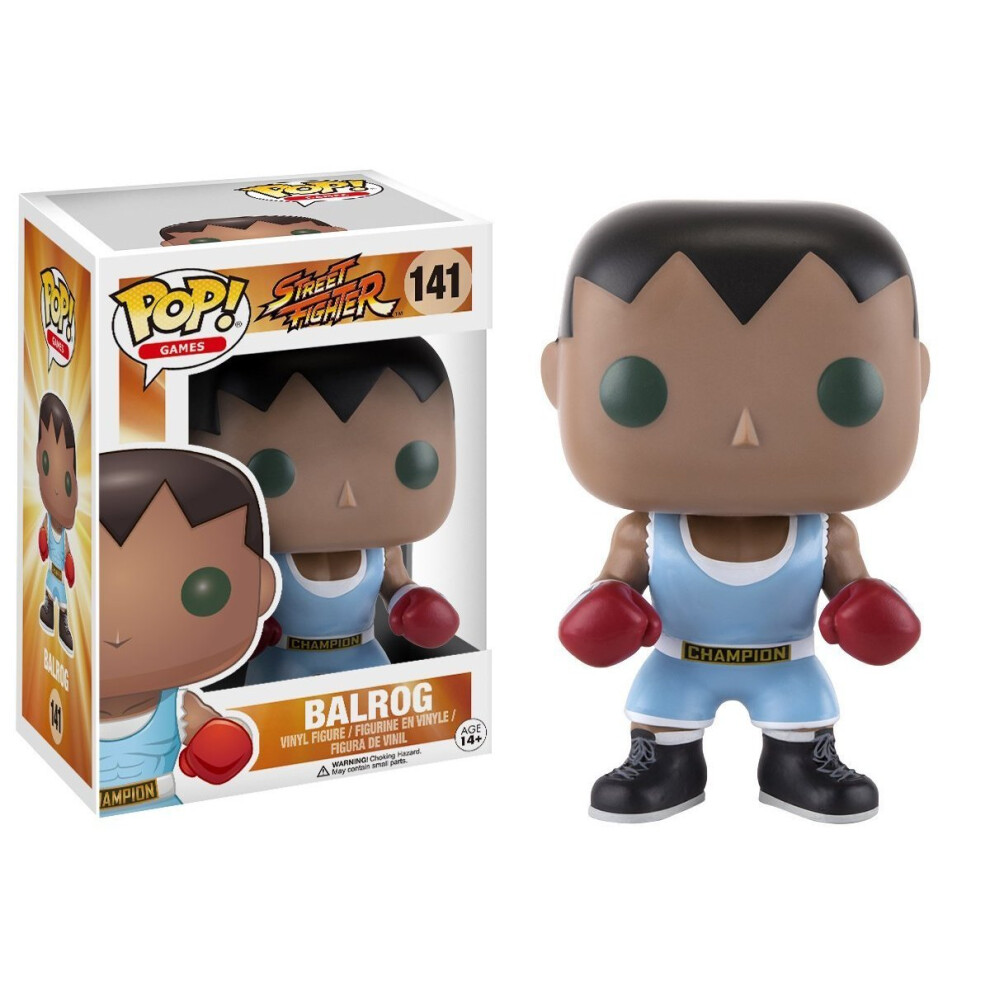 Photos - Action Figures / Transformers Funko POP! Street Fighter: Balrog - Video Game Stylized Vinyl Figure 141 NEW UK 11658