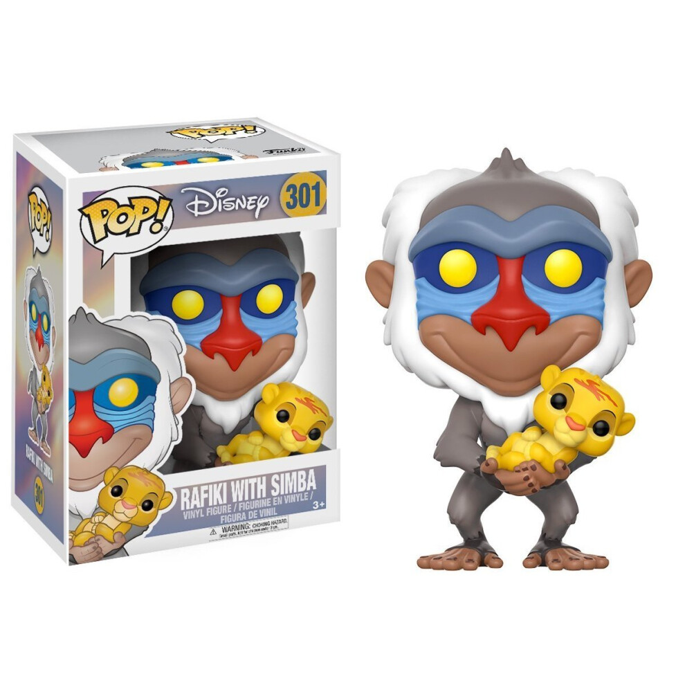 Funko Disney Lion King Rafiki With Baby Simba Pop Vinyl