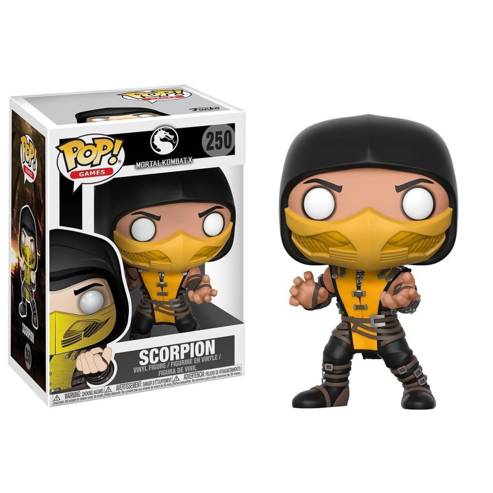 Funko Pop! Games Vinyl Mortal Kombat Scorpion Pop Vinyl