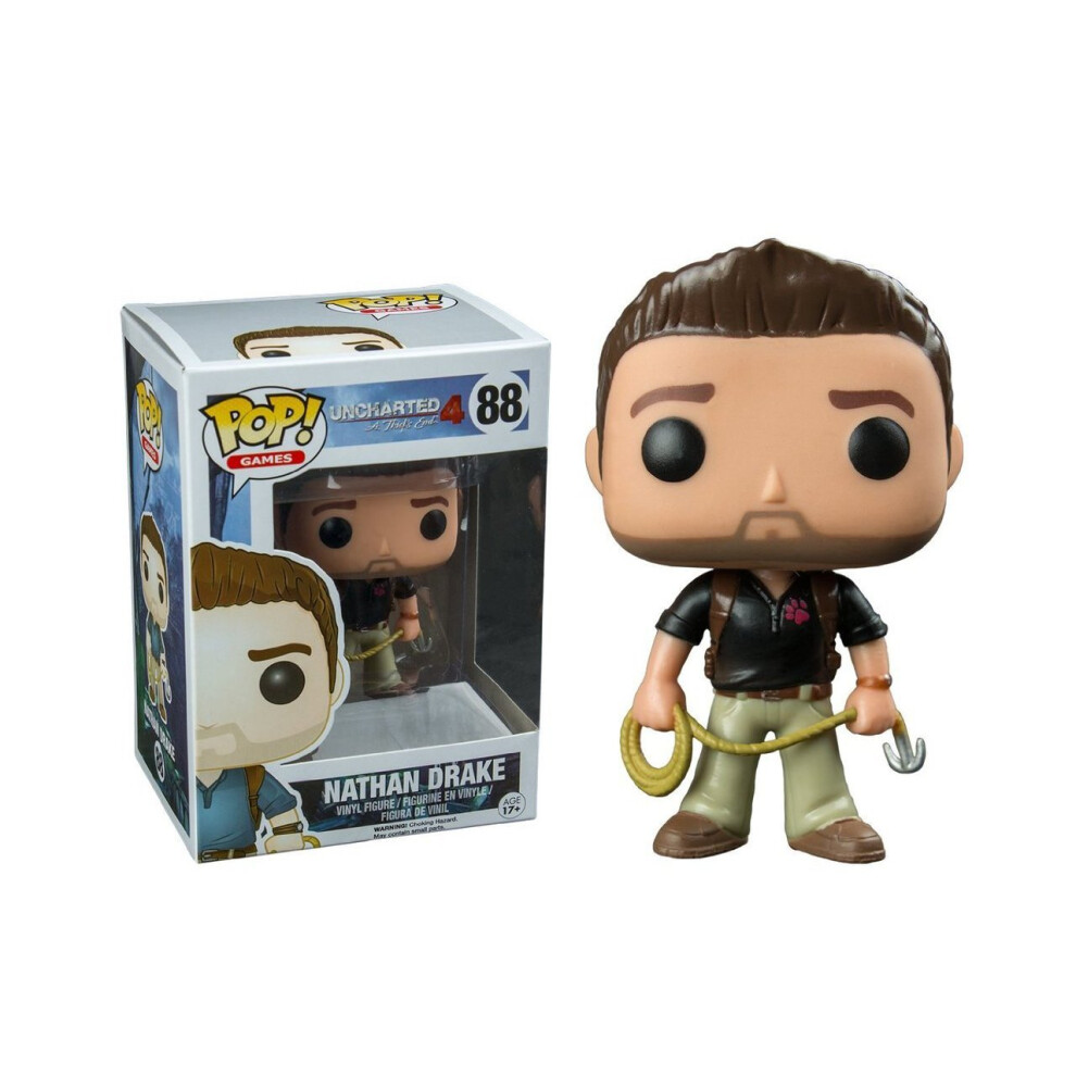 Funko Uncharted 4 Nathan Drake Naughty Dog Exclusive Pop Figure