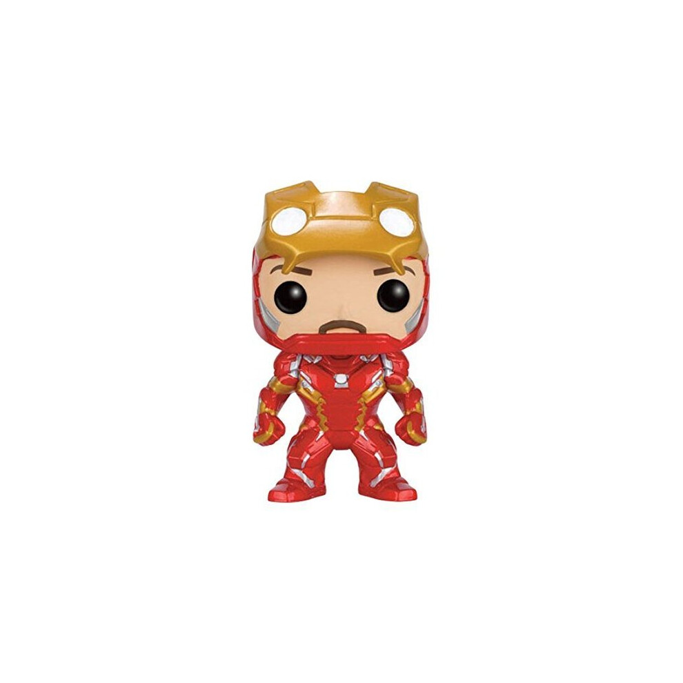 Funko POP! FK7225 3.94-Inch Marvel Captain America 3 Civil War Iron Man Unmasked