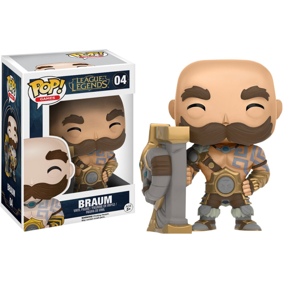 Funko POP! League Of Legends: Braum - Video Game Vinyl Figure