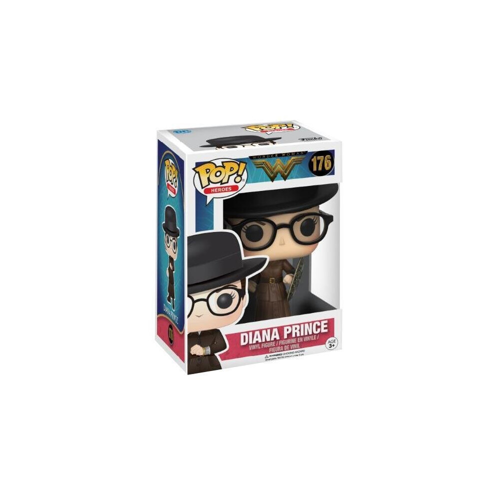 Funko Pop! Movies: Wonder Woman - Diana Prince With Shield Pop! Vinyl Figure