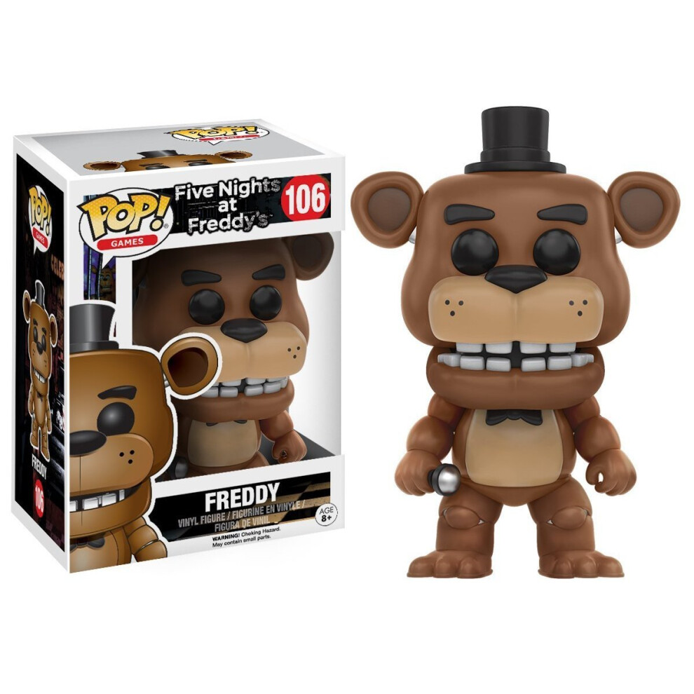 Funko Pop! Games: Five Nights at Freddy's - Freddy Vinyl Figure