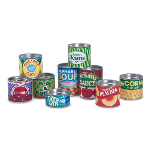 Melissa & Doug Melissa & Doug Let's Play House! Grocery Cans