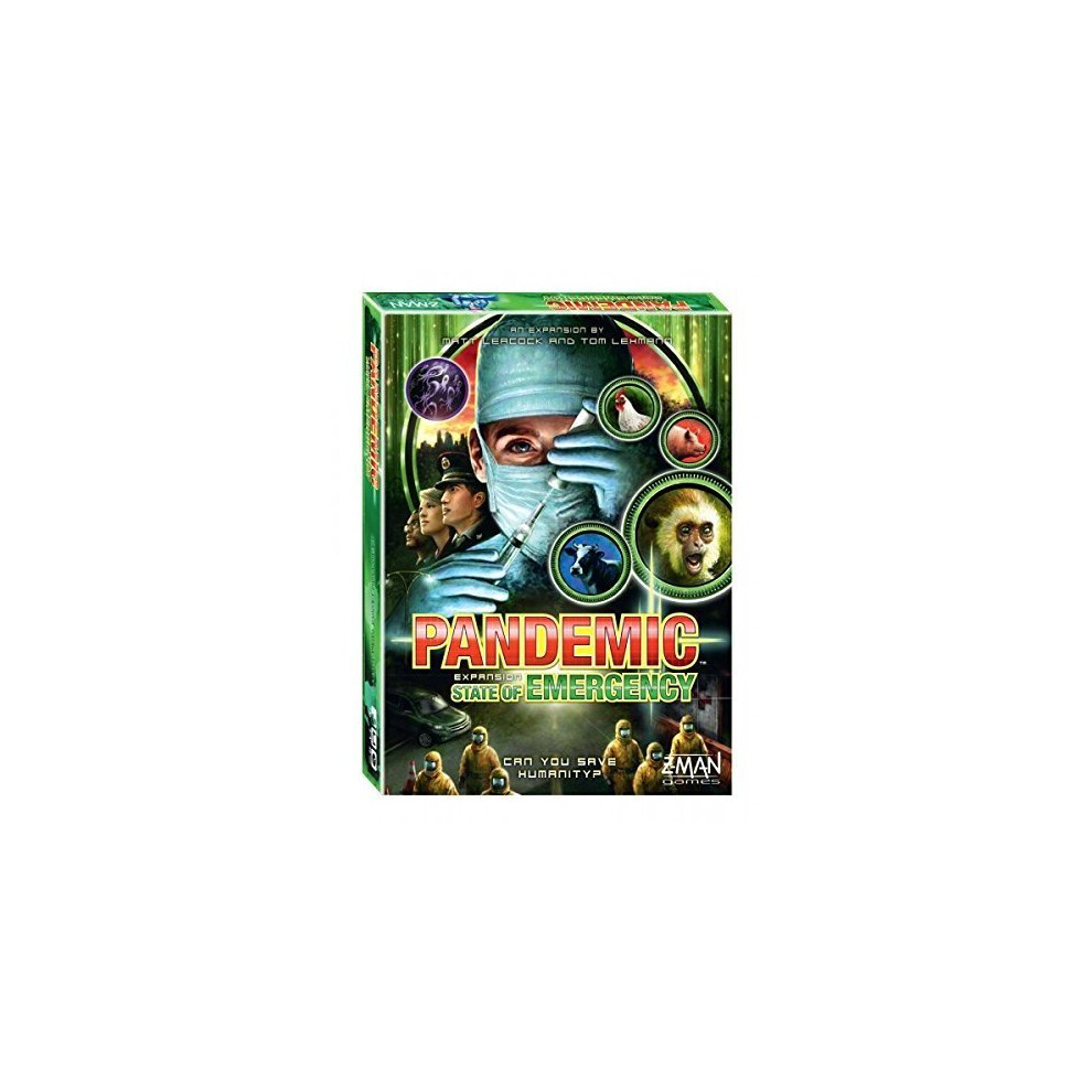 Z-Man Games Pandemic State Of Emergency Board Game