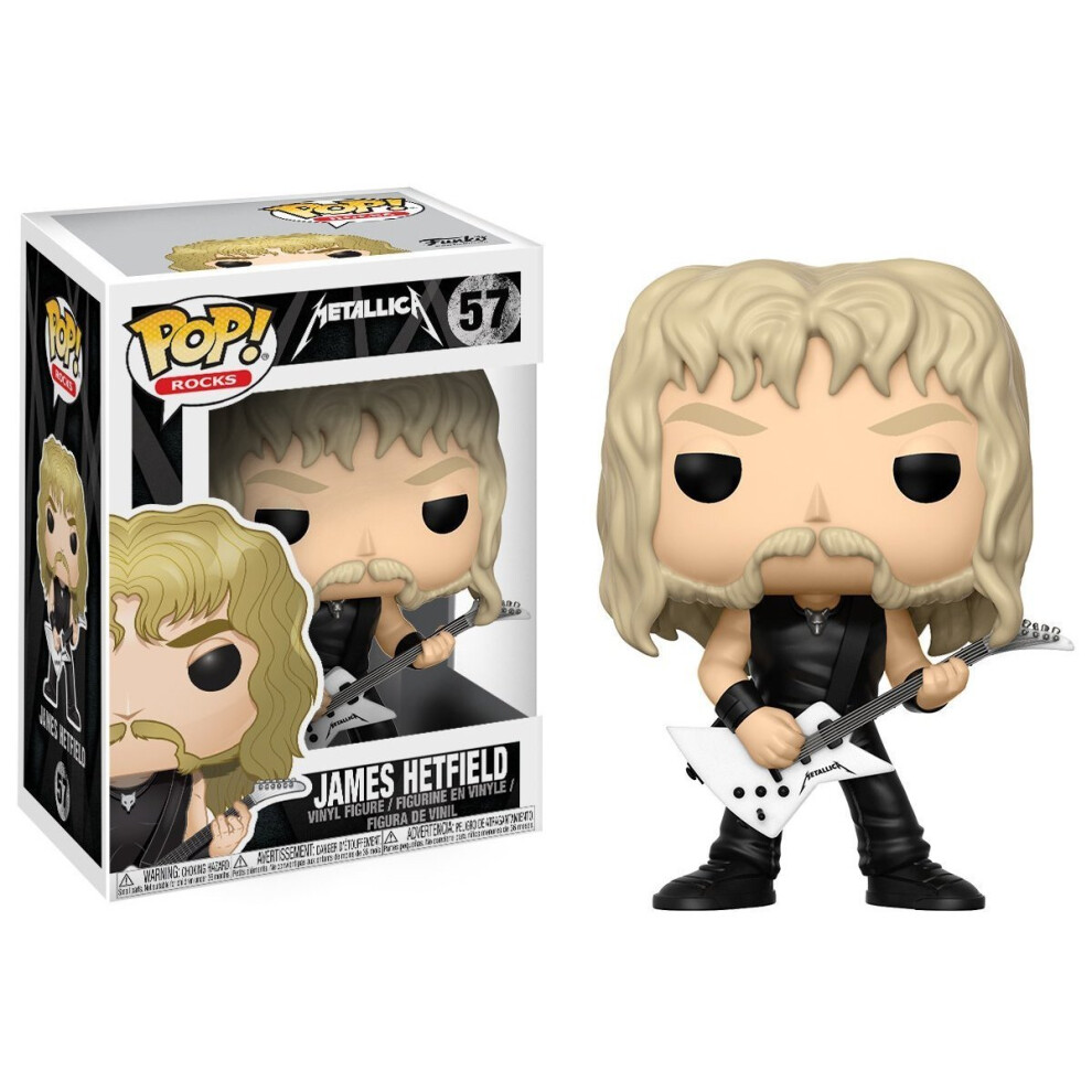 Funko POP! Rocks - Metallica James Hetfield #57 Vinyl Figure