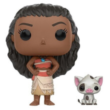 Figurine Funko Pop! Disney - Moana: Moana & Pua - Pop! Vinyl - FUNKO - 10cm