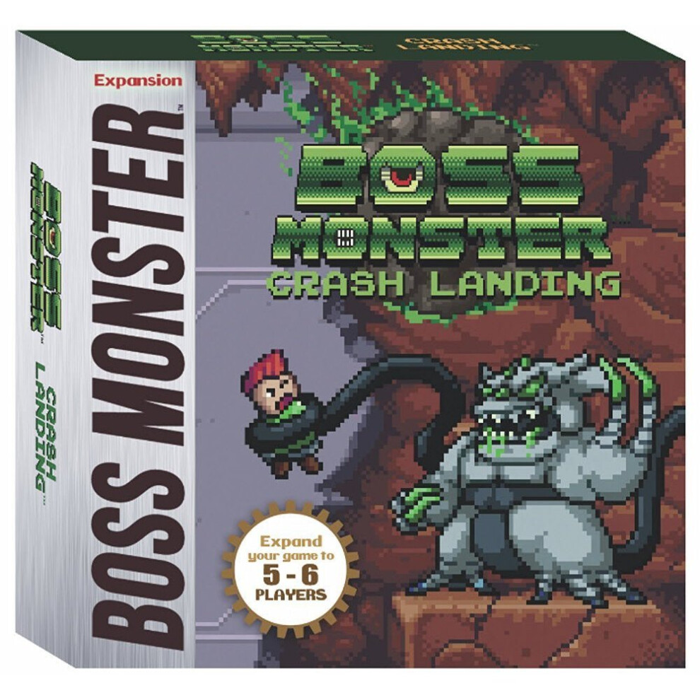 Boss Monster: Crash Landing 5-6 Player Expansion - English