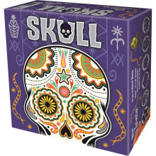 Lui-même Skull Card Game - Bluffing Challenge for 3-6 Players, 45 Minutes, Ages 14+, SKU SKULL_FBA