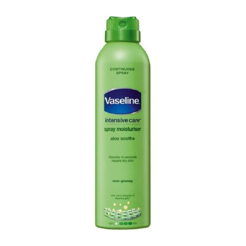 Vaseline Vaseline Spray & Go Moisturising Lotion Aloe 190ml