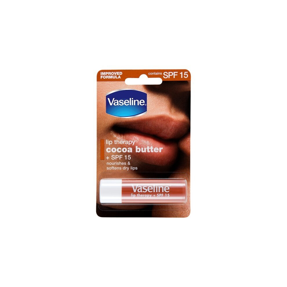Vaseline Lip Therapy Cocoa Butter Balm 4g