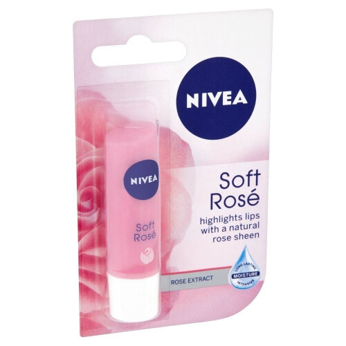 NIVEA Nivea Lip Soft Rose Blister 4.8g