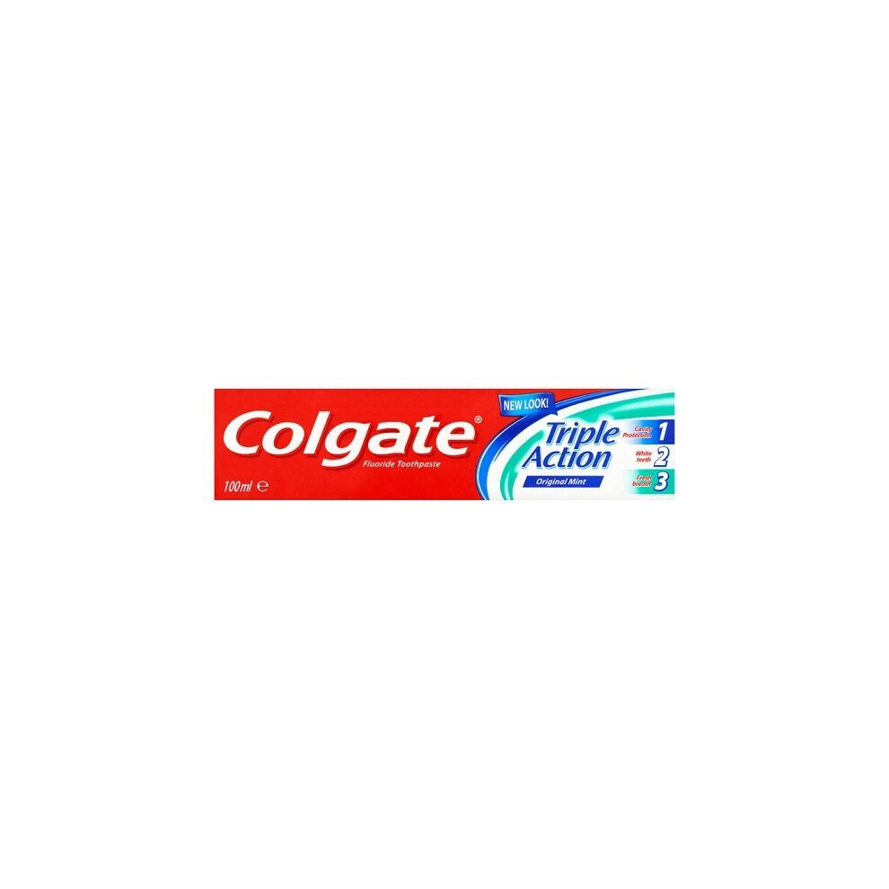 Colgate Triple Action Original Mint Flouride Toothpaste 100ml