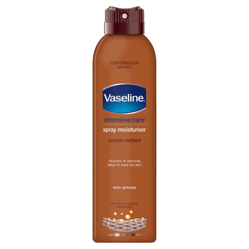 Vaseline Vaseline Spray & Go Cocoa Moisturiser 190ml
