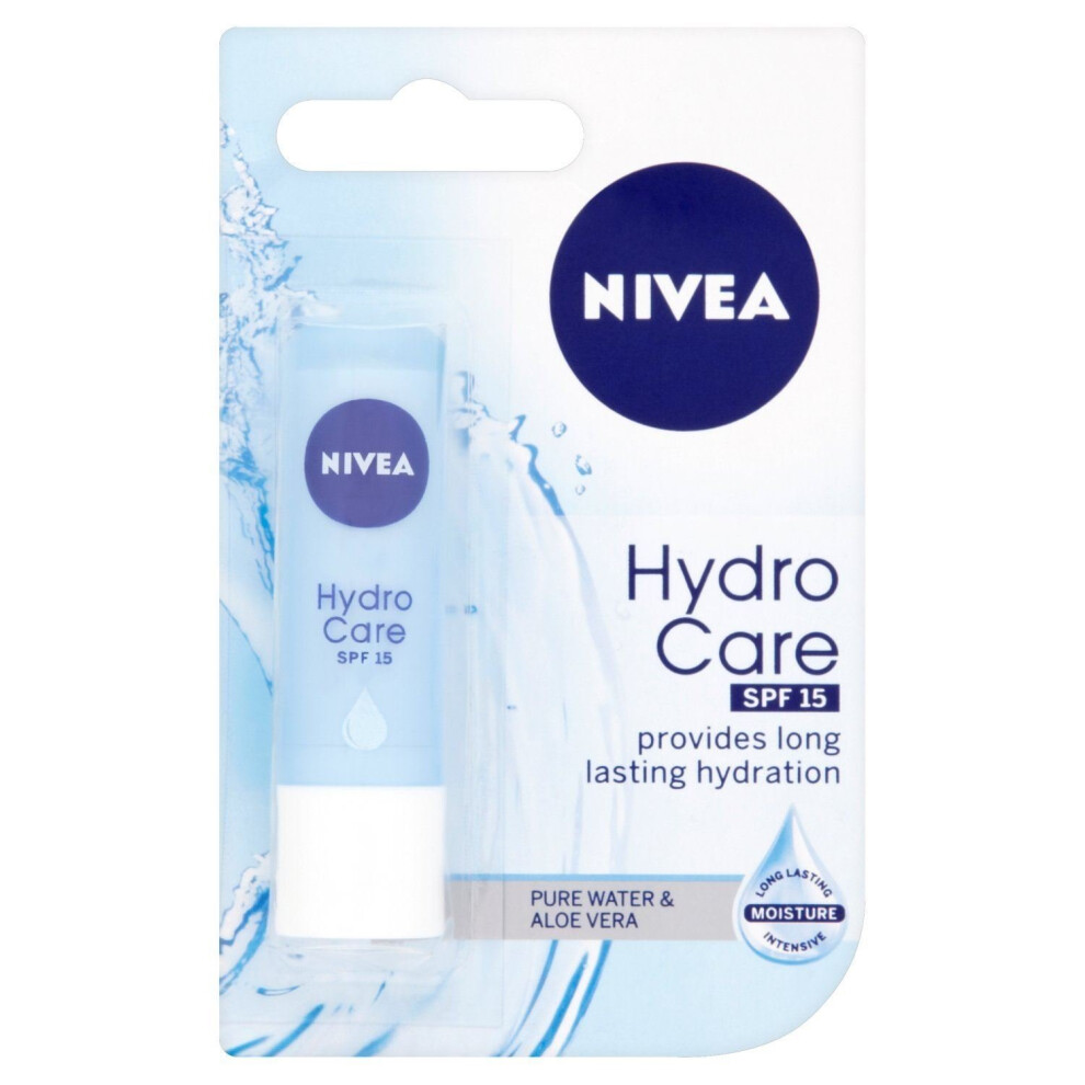 Nivea Pure Water and Aloe Lip Hydro Care 4.8g